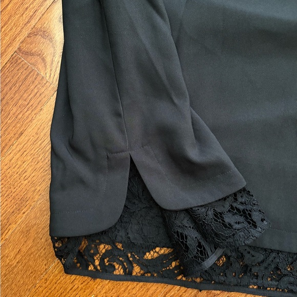 ANN TAYLOR Lace Trim Pencil Skirt - Picture 6 of 8
